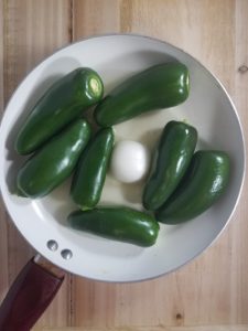 Begin Frying Jalapenos