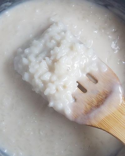 Texture of Rice Pudding