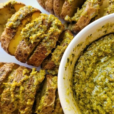 Cilantro Pesto Made Vegan