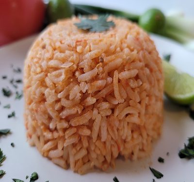 5 Minute Vegan Mexican Rice in the Instant Pot