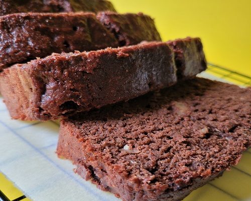 Vegan Whole Wheat Chocolate Chip and Walnut Banana Bread