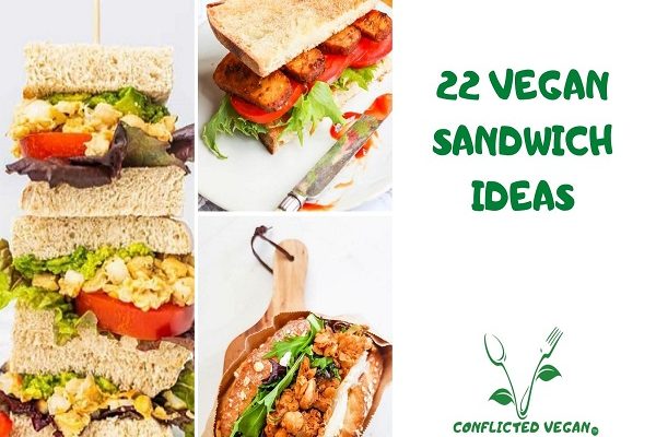 22-Vegan Sandwich Ideas Children and Adult Friendly