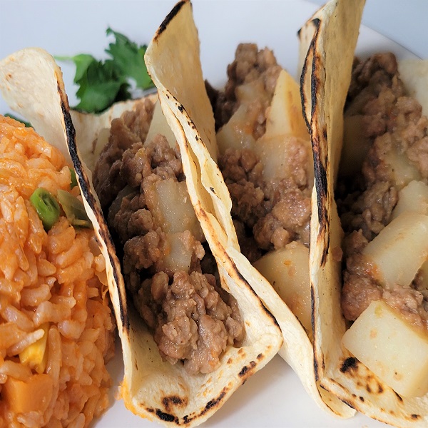 Mexican Picadillo con Papas