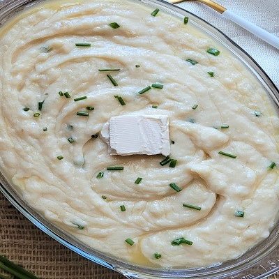 4-Ingredient Lazy, Silky, Vegan Mashed Potatoes