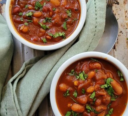 Stove Top Vegan Baked Beans