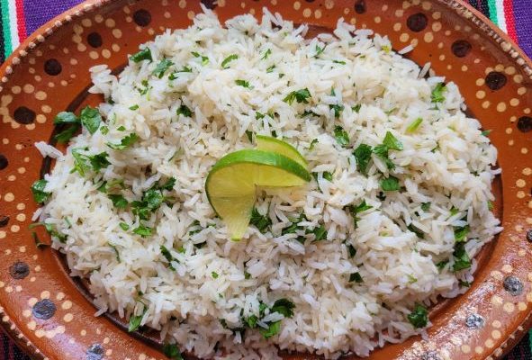 Easy Instant Pot Cilantro Lime Rice